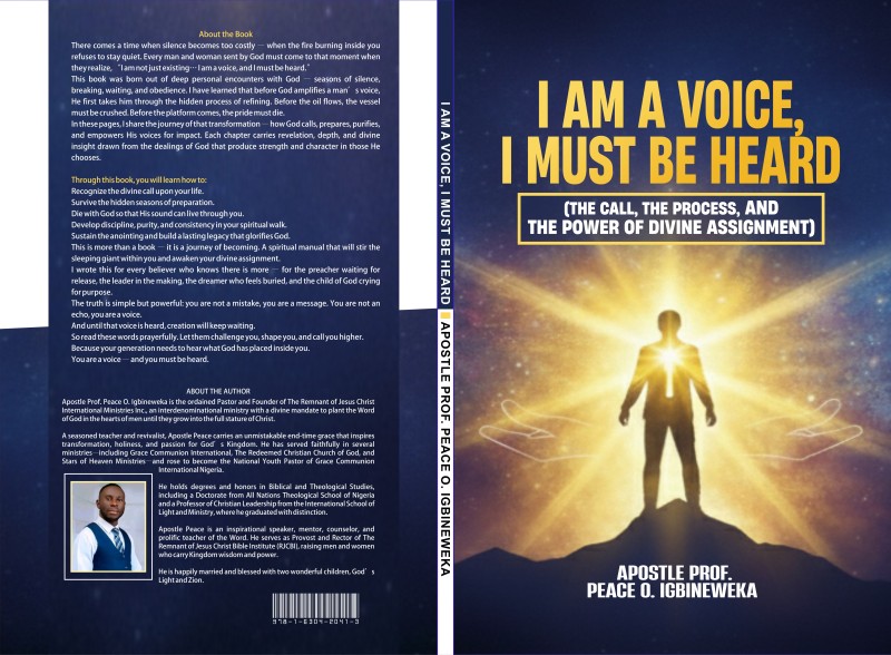 I AM A VOICE I MUST BE HEARD