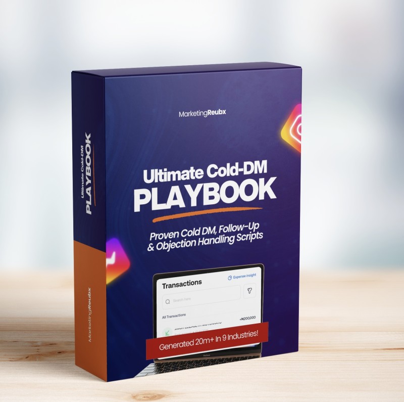 The Ultimate cold DM Playbook - Cold DM & Objection Handling Scripts