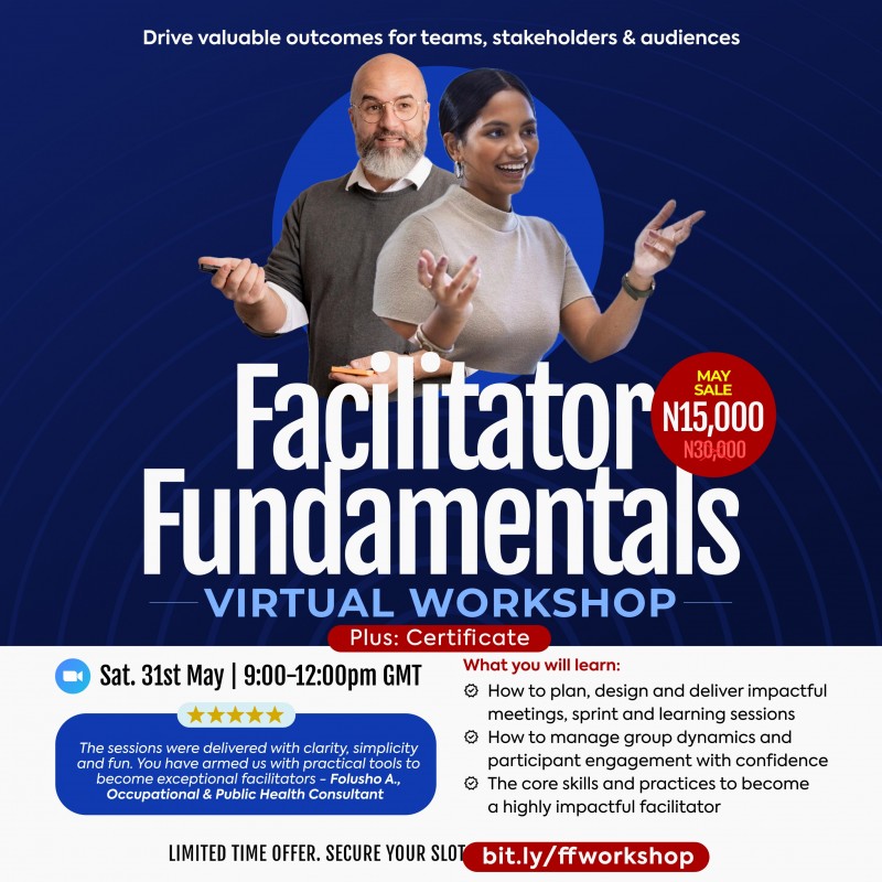 Facilitator Fundamentals Certificate - 50% Discount