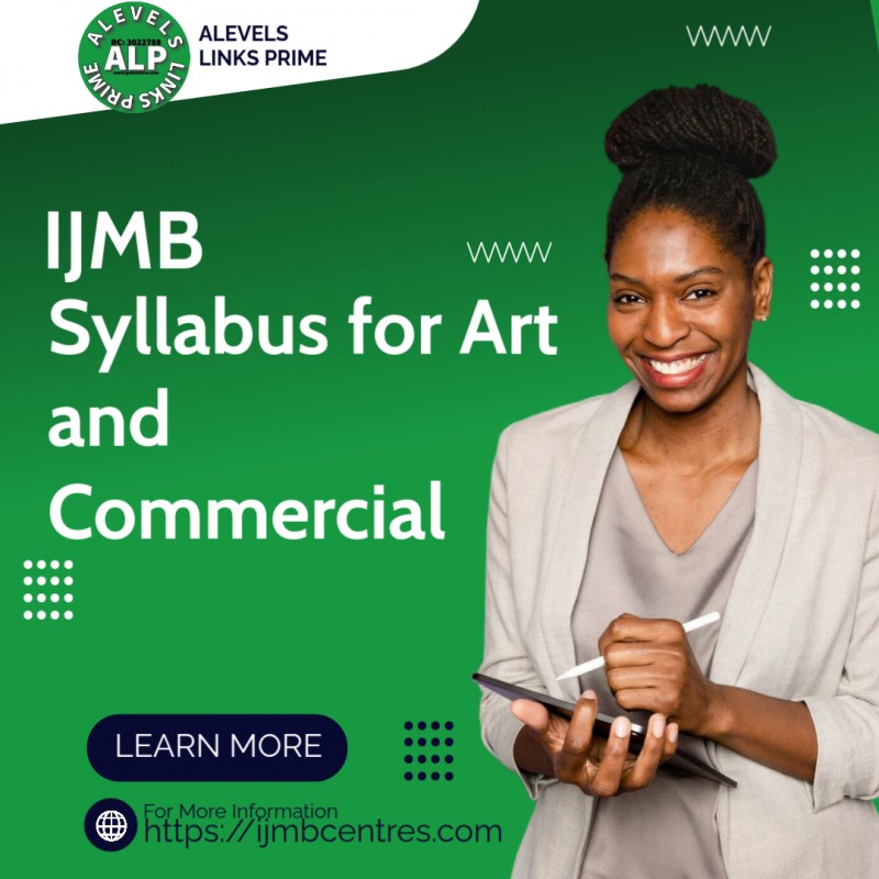 IJMB Syllabus for Art and Commercial