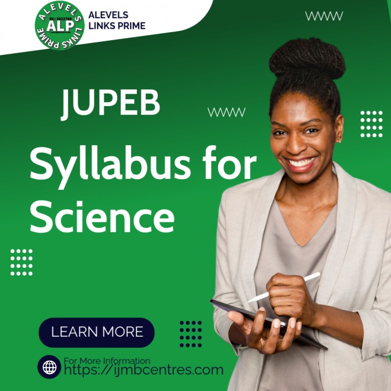 JUPEB Syllabus for Science