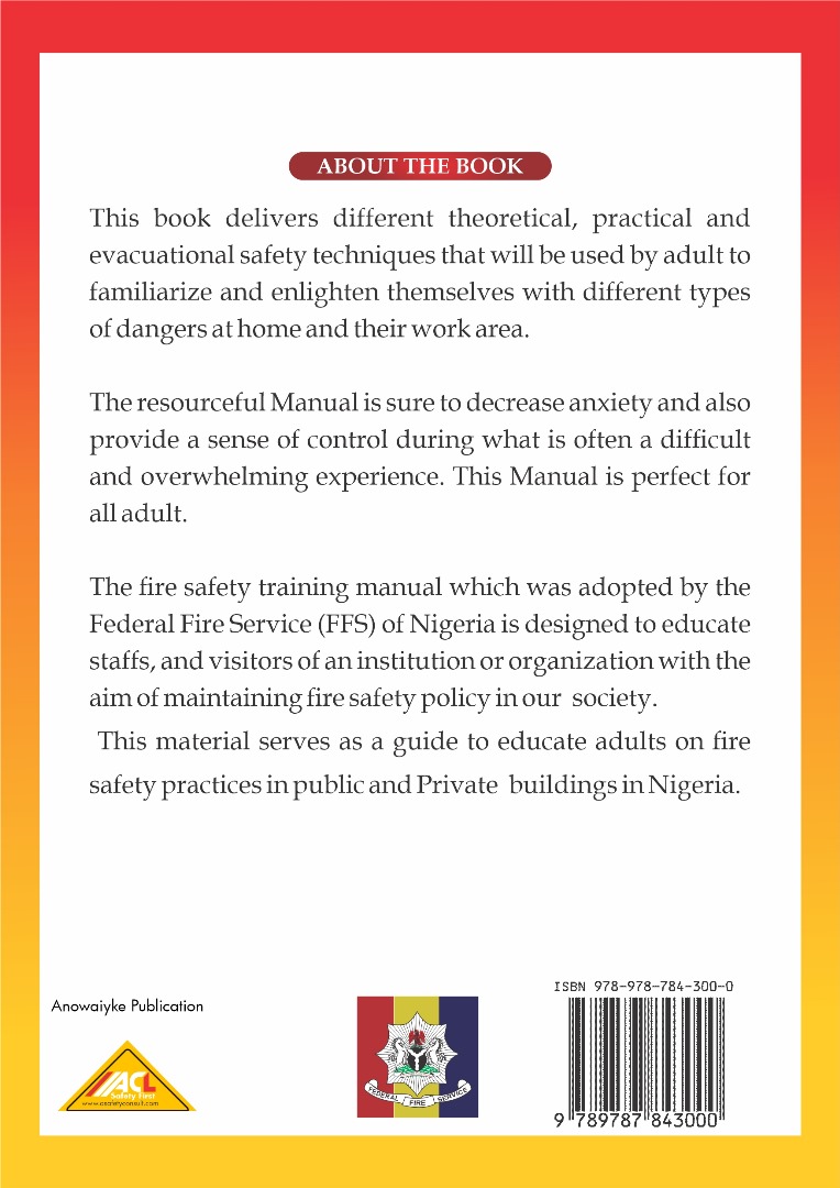 Basic Fire Safety Training Manual for Adult