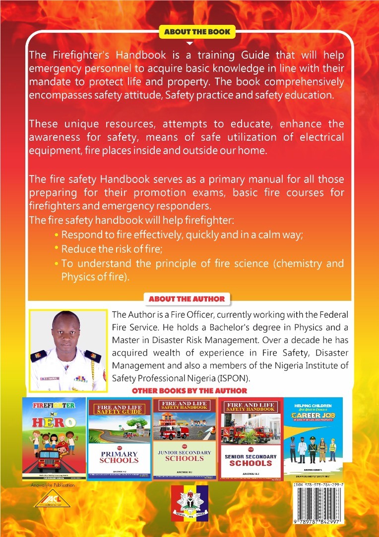 Basic Firefighter's Training Handbook 3 for new recruit, promotion exams and emergency responders