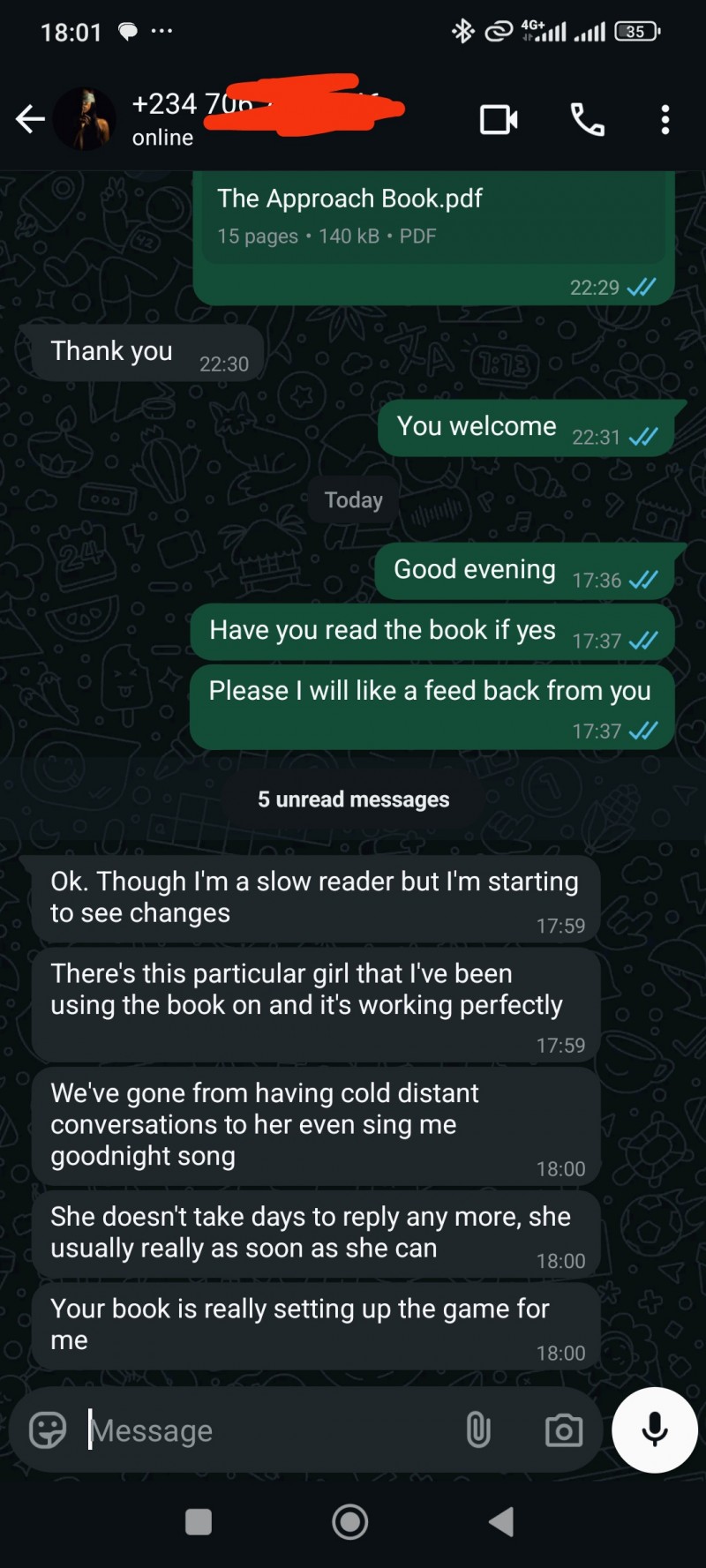 Customer review 1