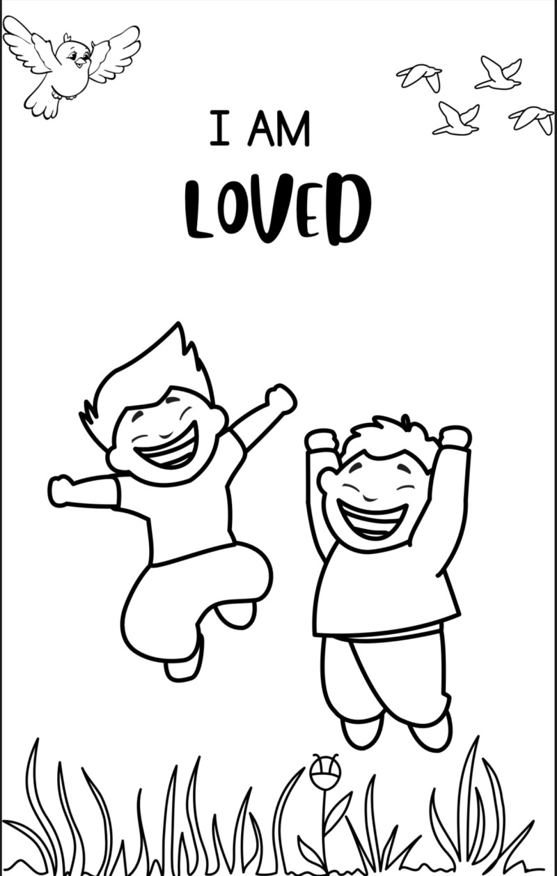 I Am Amazing! A Coloring Book of Positive Words for Brave and Smart Kids