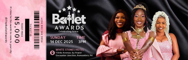 Ballet Award Ticket