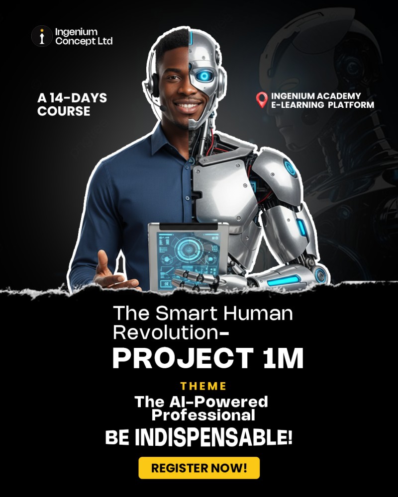 THE AI-POWERED PROFESSIONAL COURSE- THE SMART HUMAN REVOLUTION