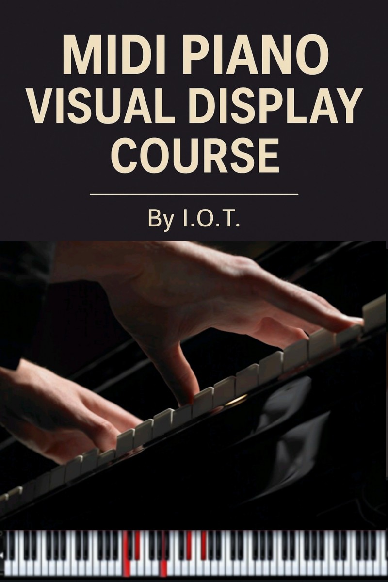 Midi Piano Visual Display