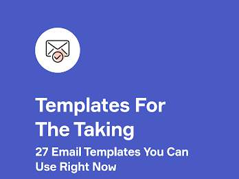 email template for the taking.