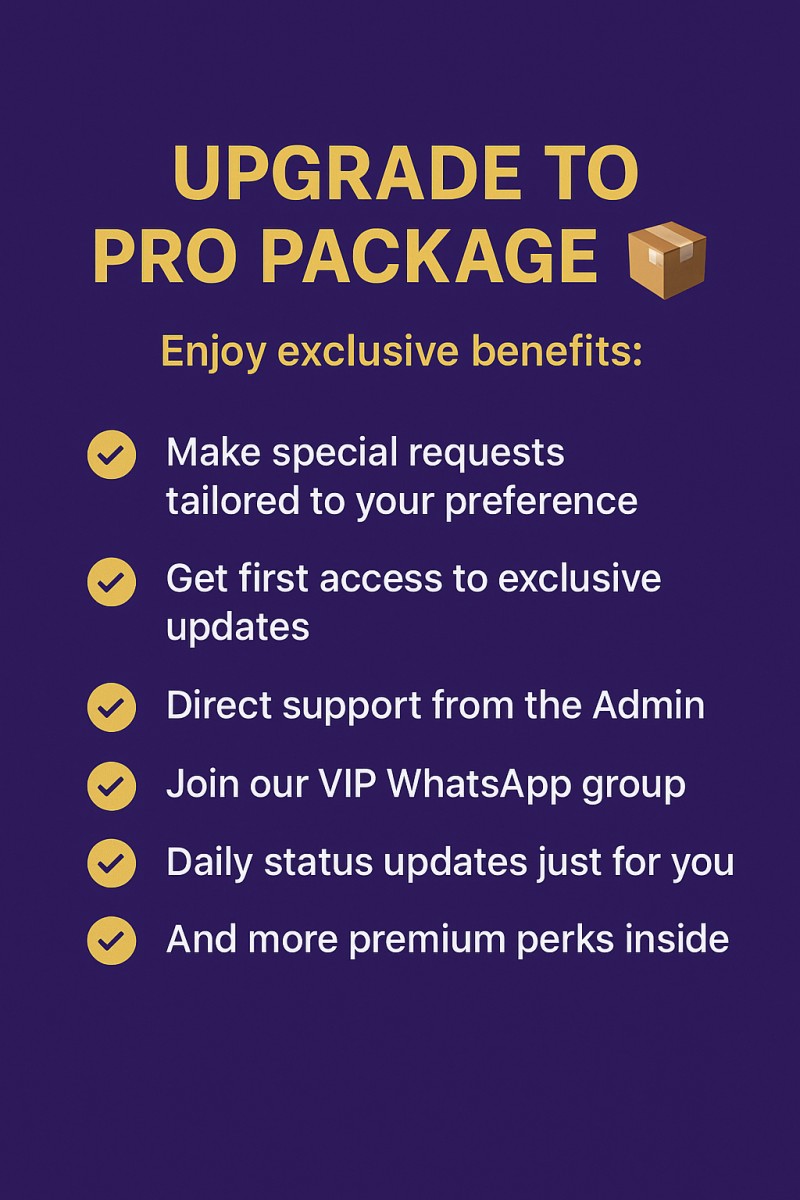 Upgrade To VIP Connection