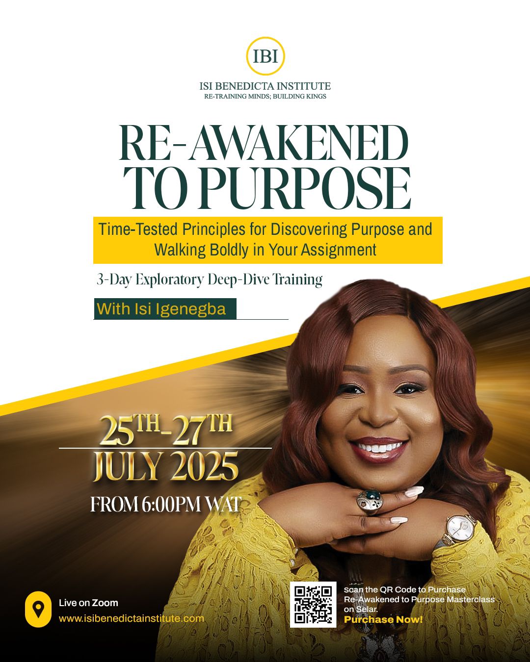 Re-Awakened to Purpose (REPLAY)