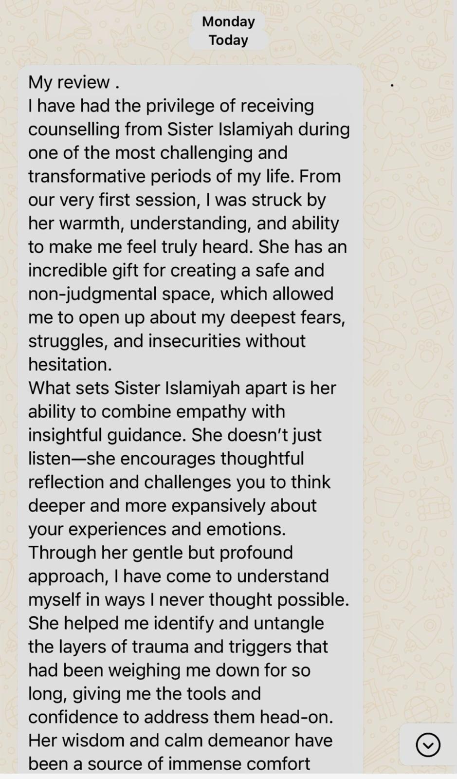 Customer review 5