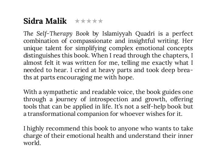 Customer review 1