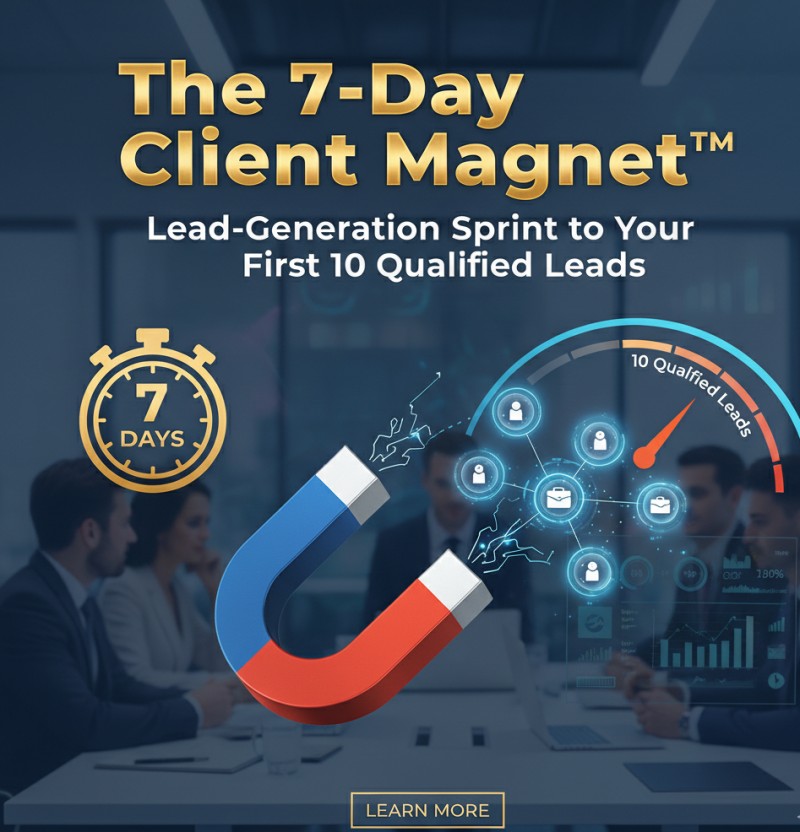 The 7-Day Client Magnet™ — Lead Generation Sprint