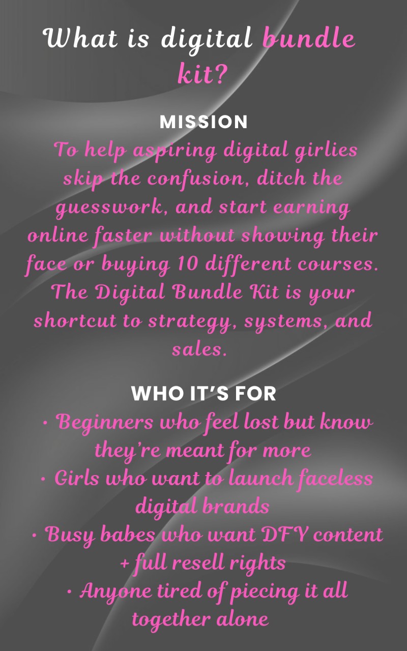 DIGITAL BEGINNER BUNDLE KIT- Digital Marketing, Pinterest and Threads Course 50% Commission Available
