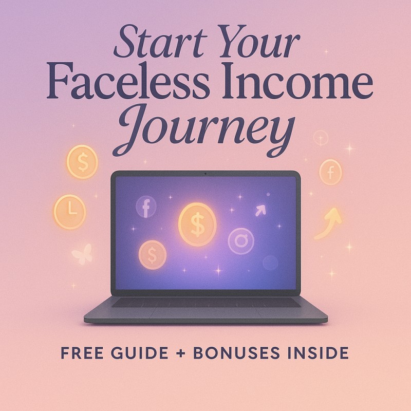 FREE GUIDE: The Faceless Fortune: Build Daily Income Without a Boss!