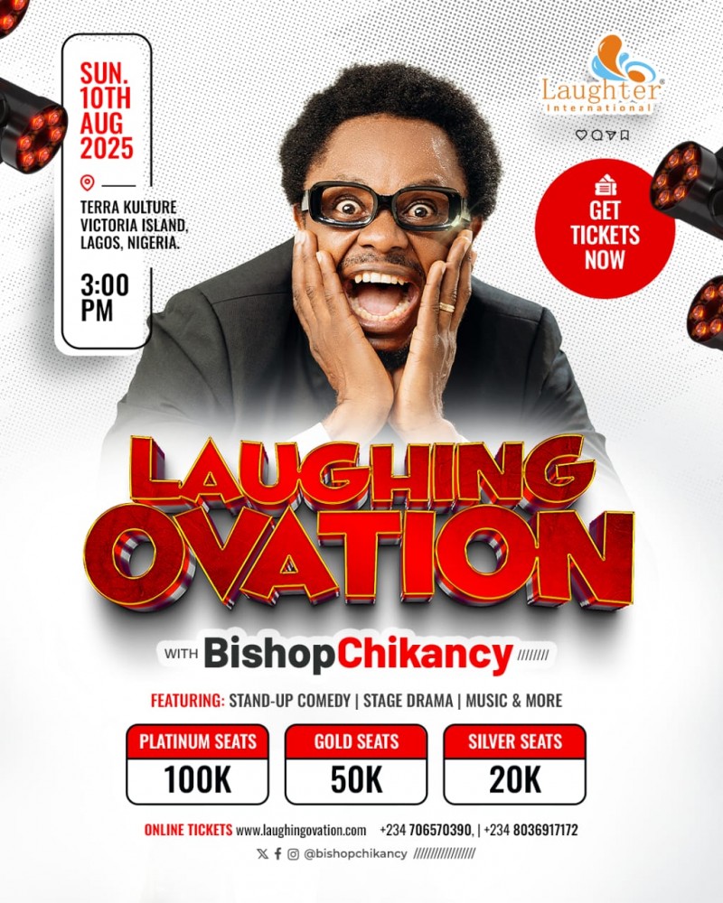 Laughing Ovation with Bishop Chikancy