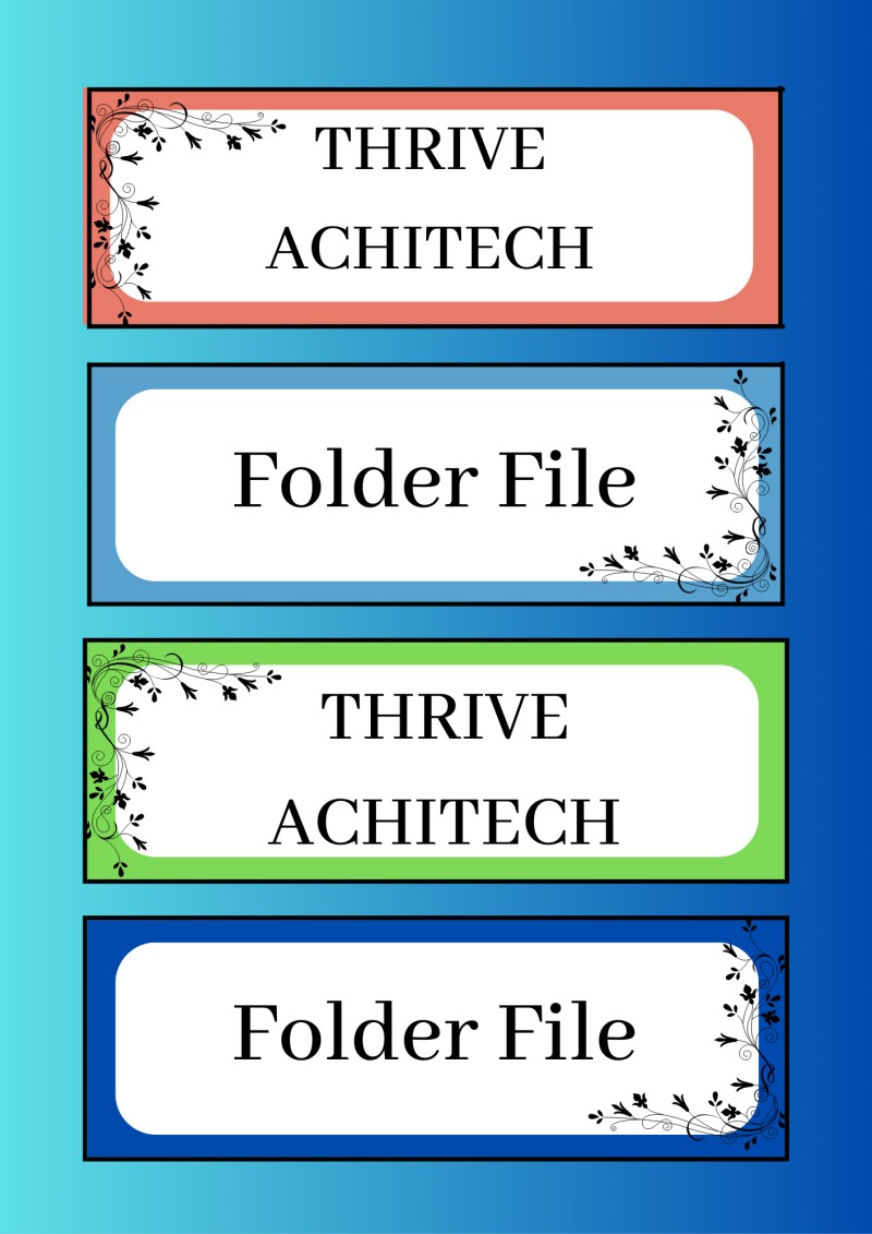 THRIVE ACHITECH