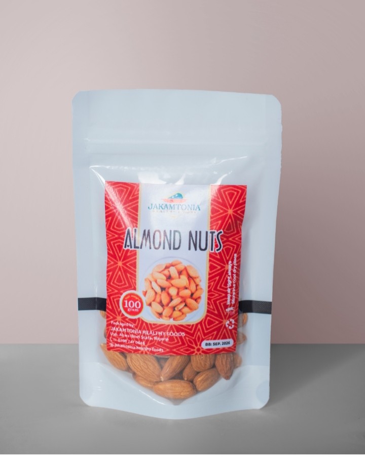 100g Raw Almonds – Premium Quality