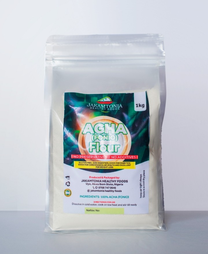 1kg Premium Fonio (Acha) Flour