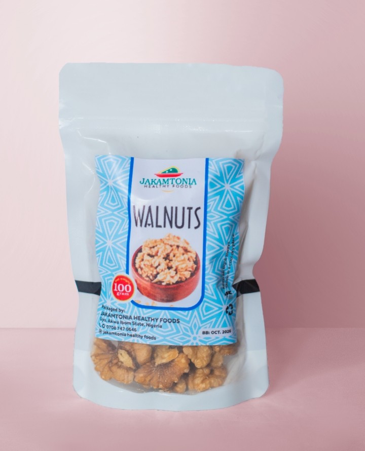 Name: 100g Raw Walnuts – Brain-Boosting Superfood