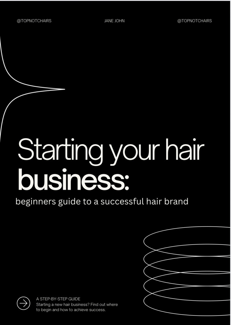 Beginners guide to a successful hair business