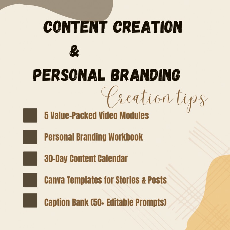 Buy Content Creation & Personal Branding by Jane Williamson on Selar