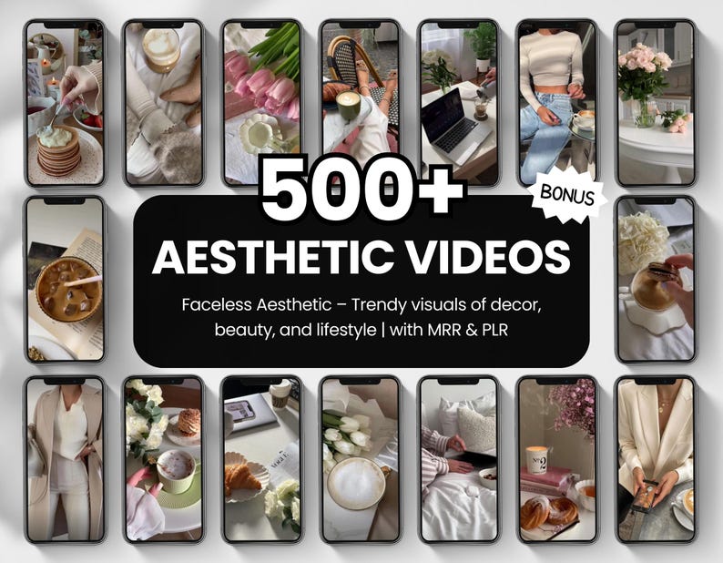 500+ AESTHETIC VIDEO