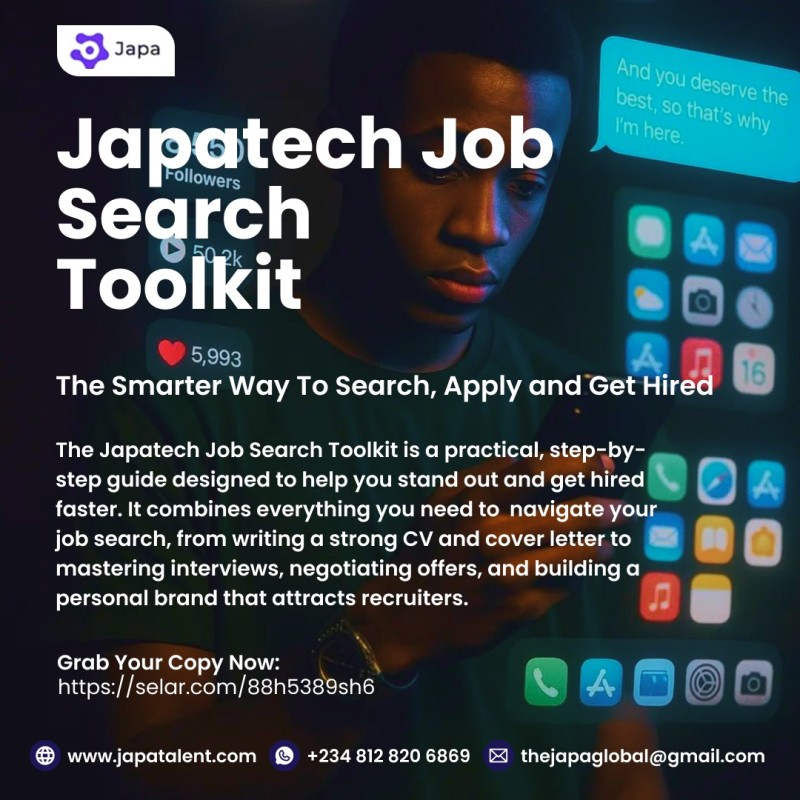 Japatech JobSearch ToolKit