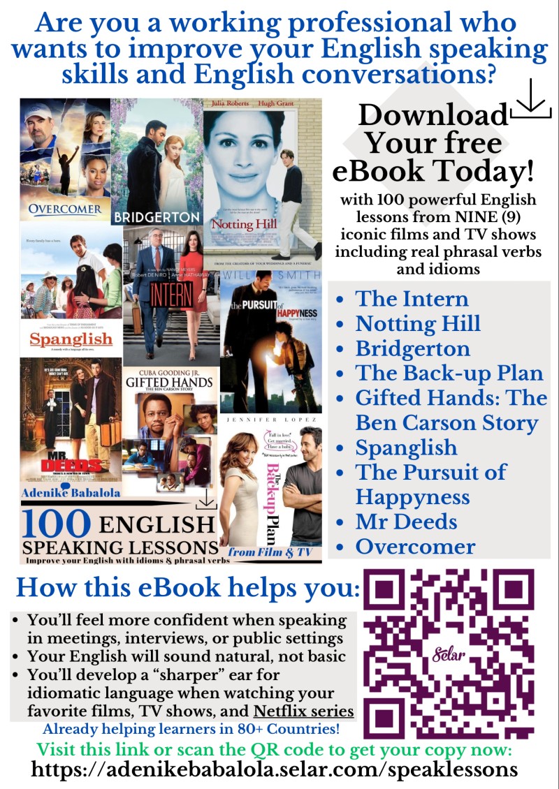 100 English Speaking Lessons from Films & TV Shows