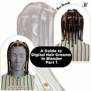 Blender Hair Course (Part 1) - Creating Box Braids