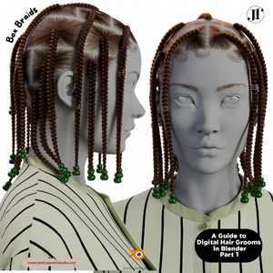 Blender Hair Course (Part 1) - Creating Box Braids