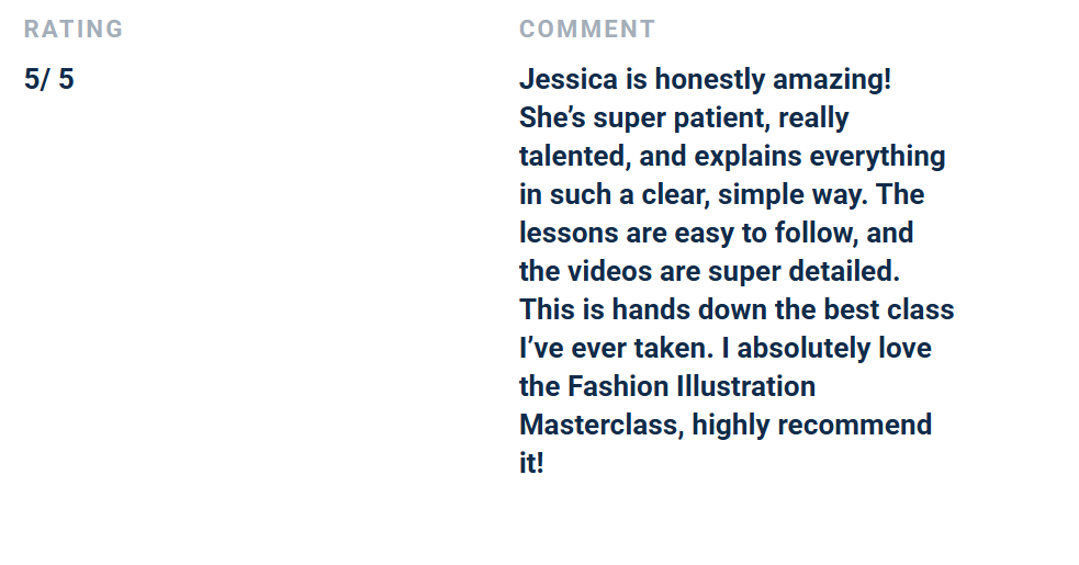 Customer review 1