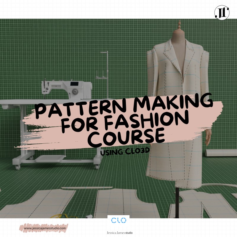 Pattern Making For Fashion Using Clo3D
