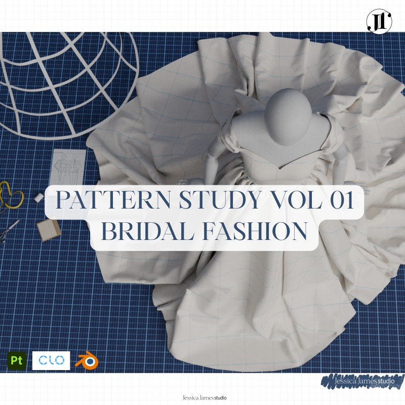 Pattern Study Vol 01 : Bridal Fashion