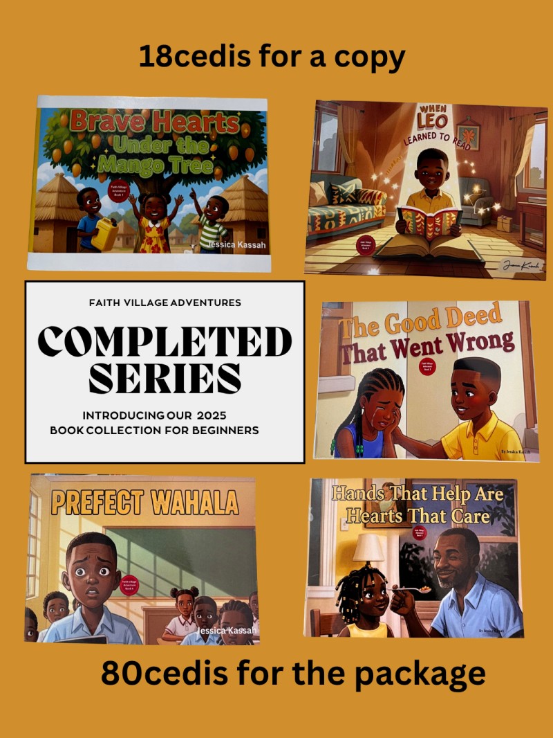 Buy FAITH VILLAGE ADVENTURE SERIES BOOK 1-5 by Jessica Kassah on Selar