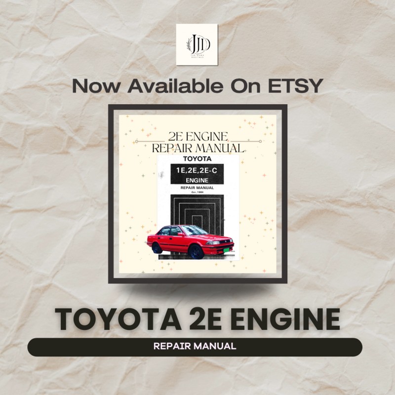Toyota 2E Engine Repair Manual