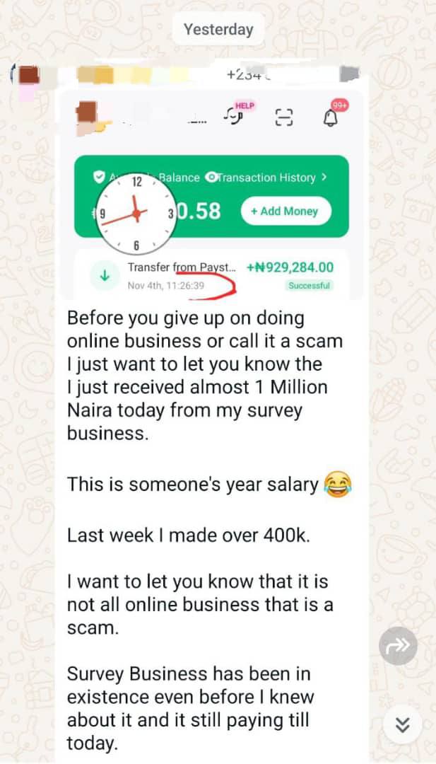EARN IN POUNDS BLUEPRINT