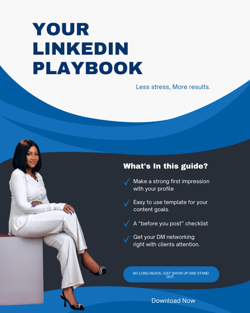 Buy Your LinkedIn Playbook by Joan Ndulue on Selar