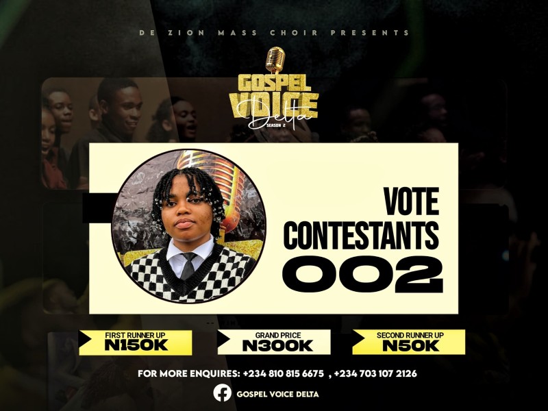 Contestant 002