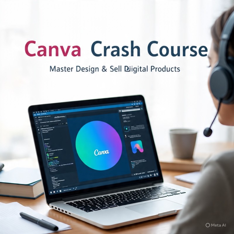 Buy Canva Crash Course: Master Design & Sell Digital Products by Joel's ...