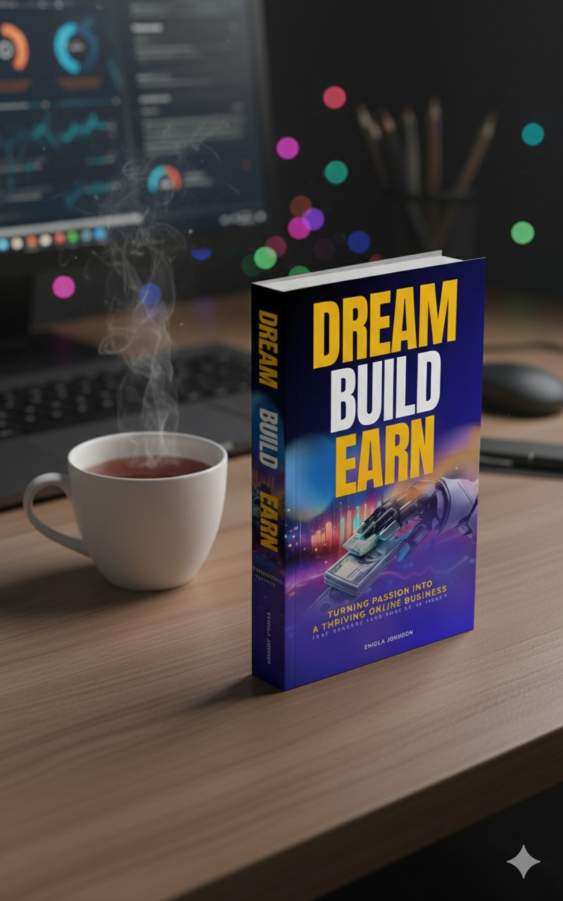 Buy DREAM BUILD EARN by Eniola Johnson on Selar