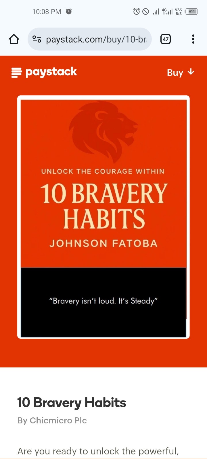 10 Bravery Habits