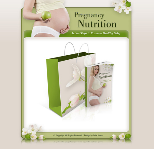 Pregnancy Nutrition Graphics Packs