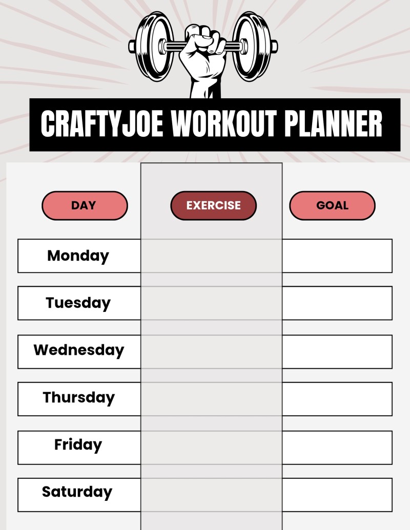 Workout plan