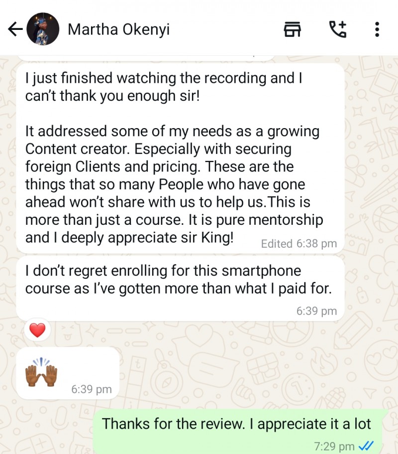 Customer review 8