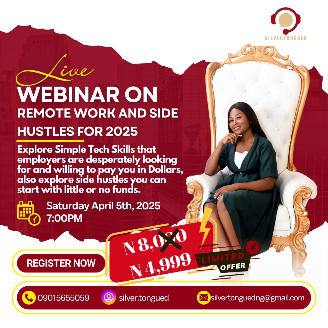 Webinar on Remote Work and Side Hustles for 2025