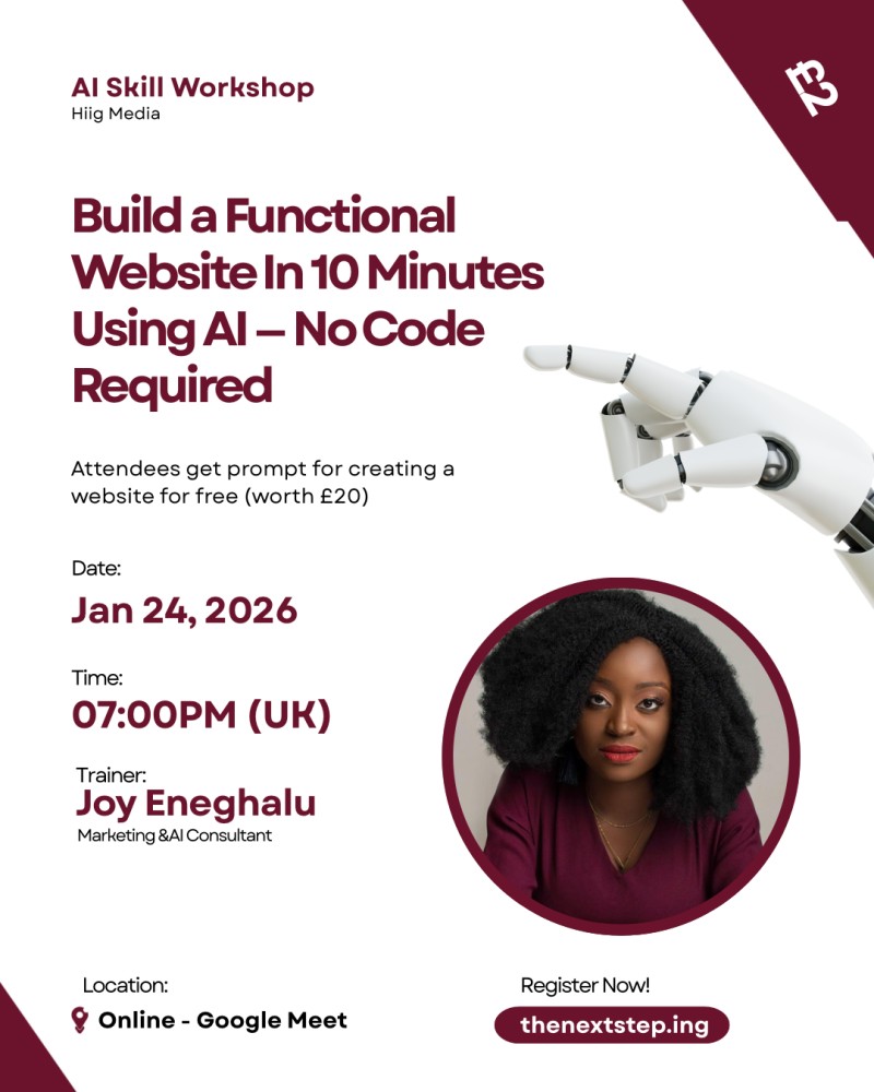 Build a Professional Website Using AI — No Code Required