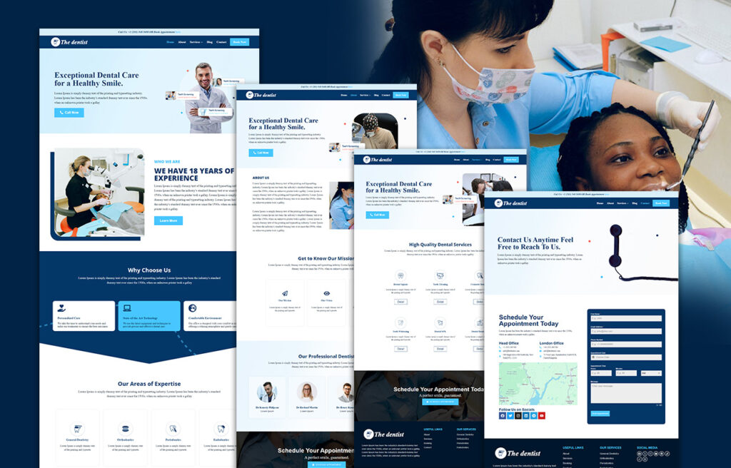Dentist Elementor Website Template