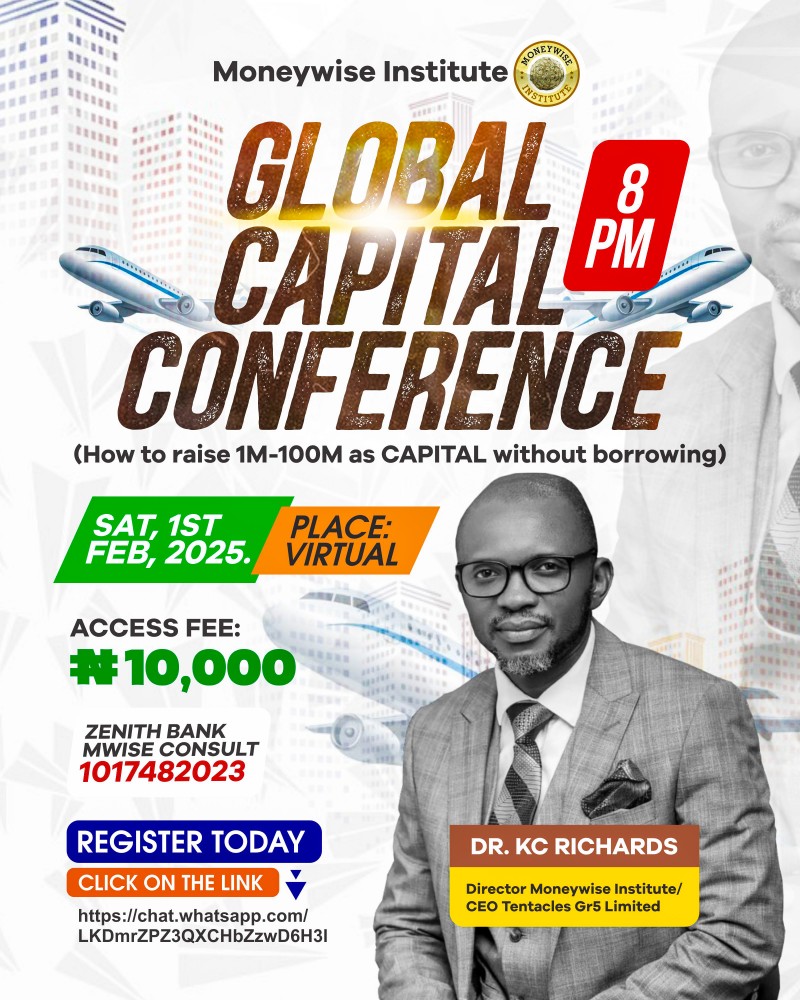 CRACKING THE CAPITAL CODE: How to raise between 1M- 100M as Capital without borrowing